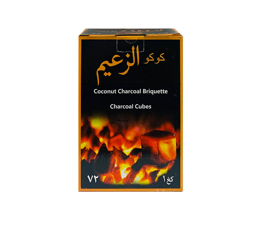 COCO ALZAEEM CHARCOAL 72 PCS