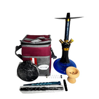 AL ZAEEM Shisha Medium Size - Blue Color