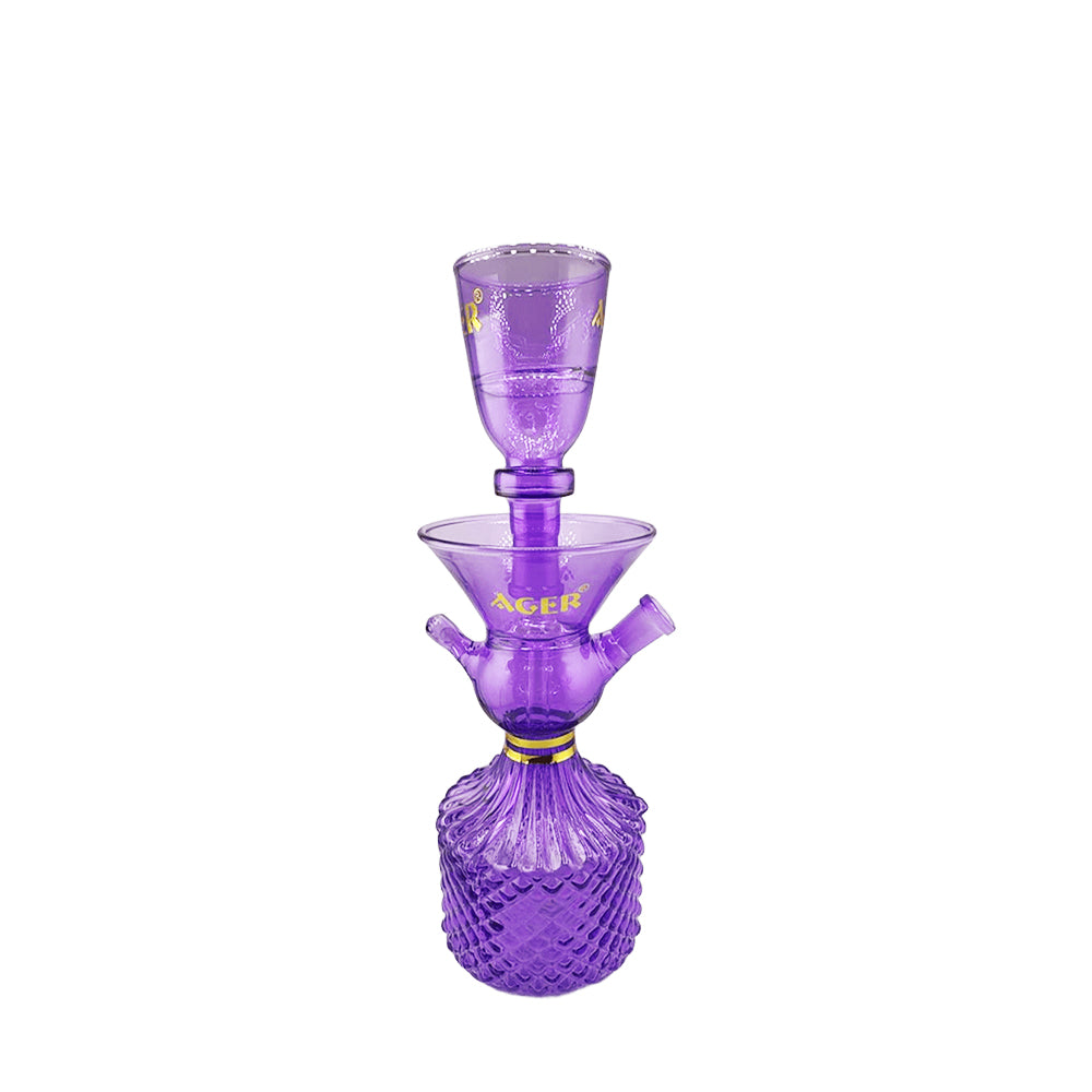 AGER Shisha G-6 Small Size - Light Purple Color