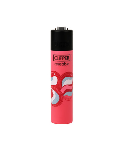 CLIPPER Reusable Lighter - Waves Pink