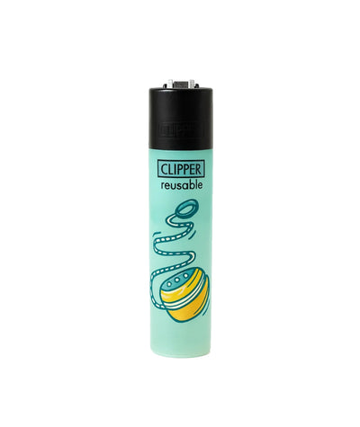 CLIPPER Reusable Lighter - Yoyo Light Turquoise