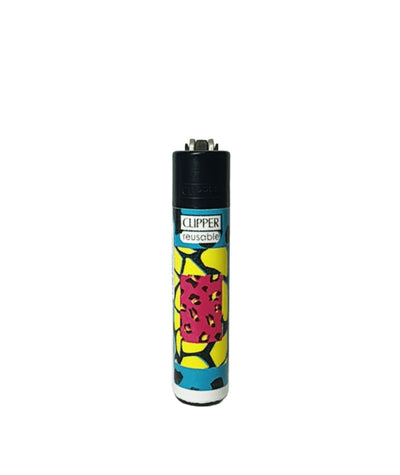 CLIPPER Reusable Small Lighter – Art Prints # 016