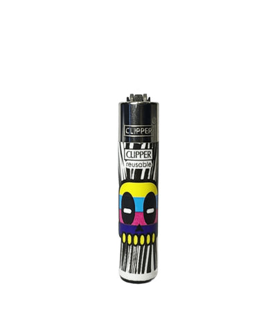 CLIPPER Reusable Small Lighter – Mystic Mask # 017
