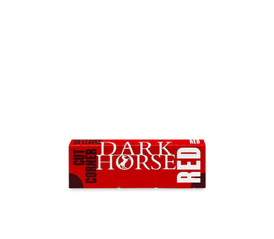 DARK HORSE CUT CORNER RED REGULAR SIZE - 50 LEAVES