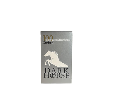 DARK HORSE KING SIZE FILTER TUBES 100 CARBON