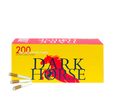 DARK HORSE KING SIZE FILTER TUBES 200 EXTRA LONG FILTER