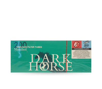 DARK HORSE KING SIZE FILTER TUBES 200 Menthol