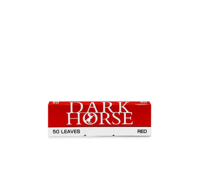 DARK HORSE RED REGULAR SIZE - 50 LEAVES