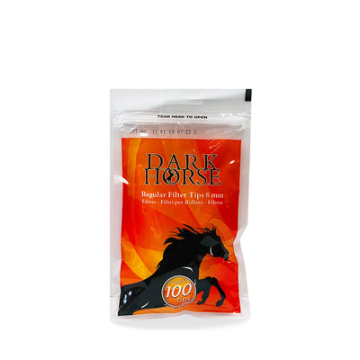 DARK HORSE REGULAR FILTER TIPS 8 × 15 MM 100 PCS