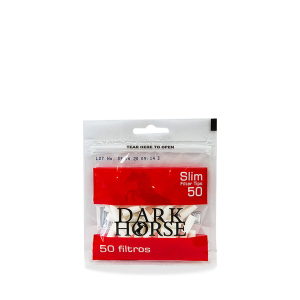 DARK HORSE SLIM FILTER TIPS 6 × 15 MM - 50 PCS