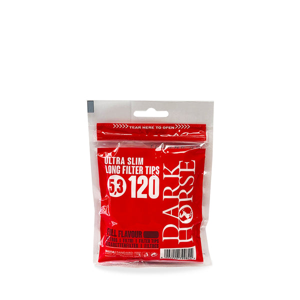 DARK HORSE ULTRA SLIM LONG FILTER TIPS 5.3 × 22 MM - 120 PCS