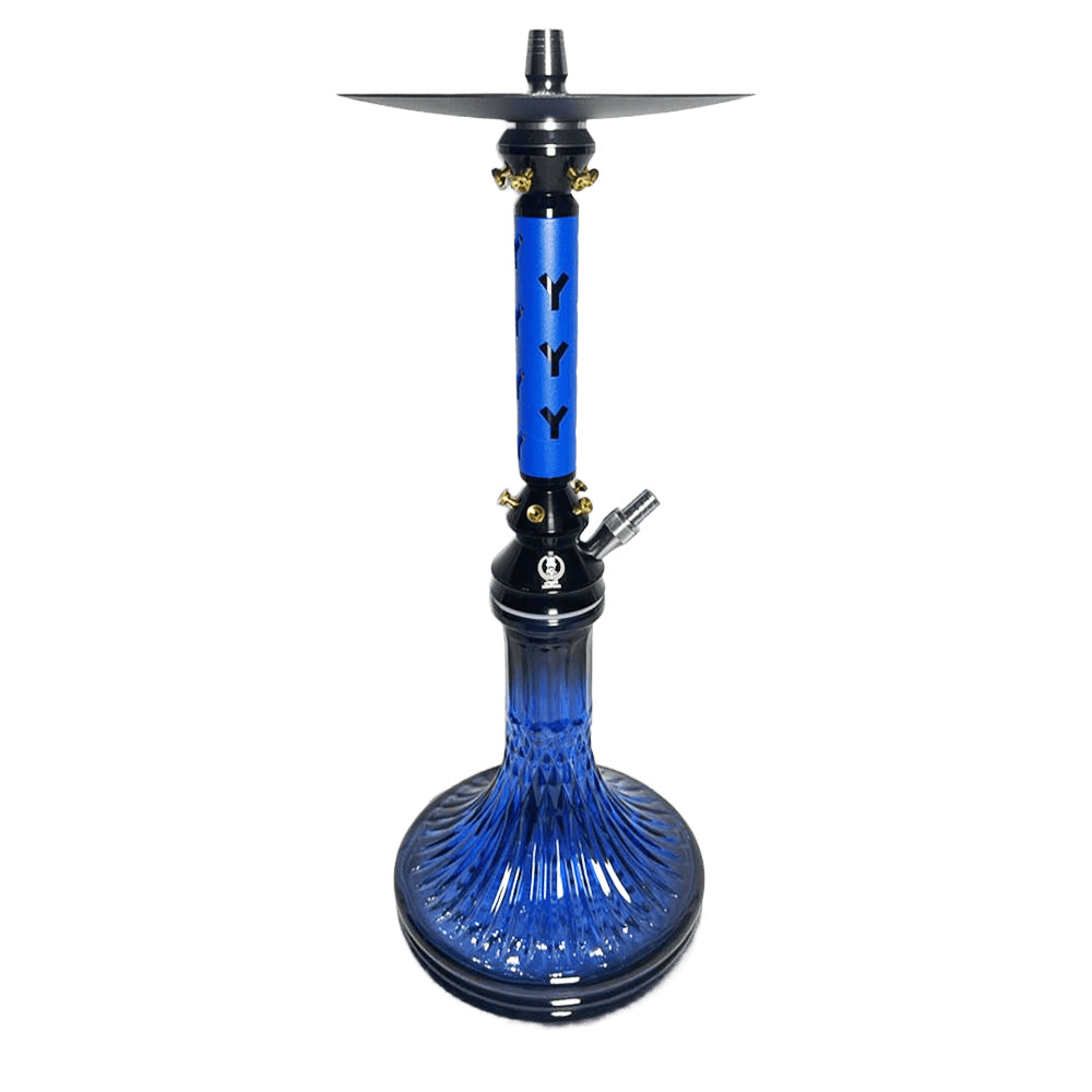 GHALYOUN Shisha # 117 Big Size - Blue Color - DARK HORSE