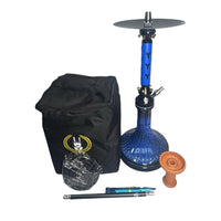 GHALYOUN Shisha # 117 Big Size - Blue Color - DARK HORSE