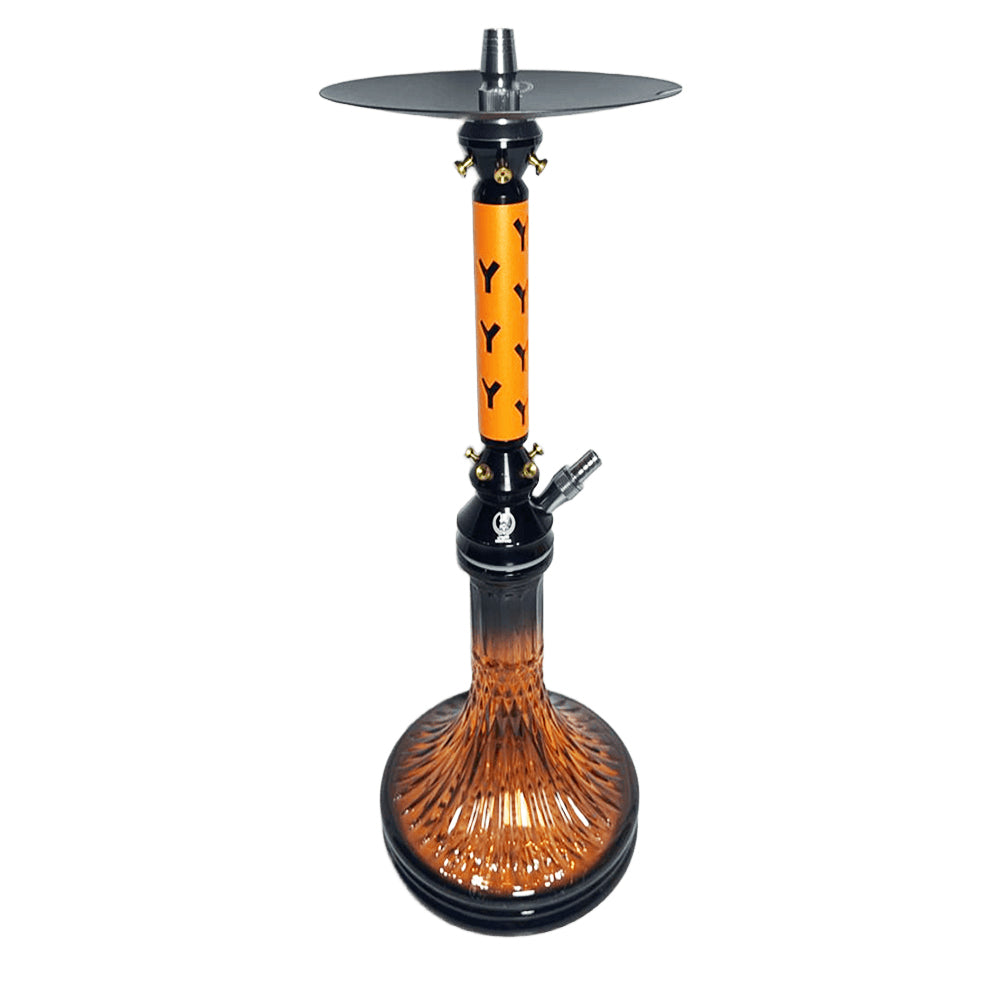GHALYOUN Shisha # 117 Big Size - Orange Color - DARK HORSE