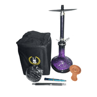 GHALYOUN Shisha # 507 Big Size - Purple Color - DARK HORSE