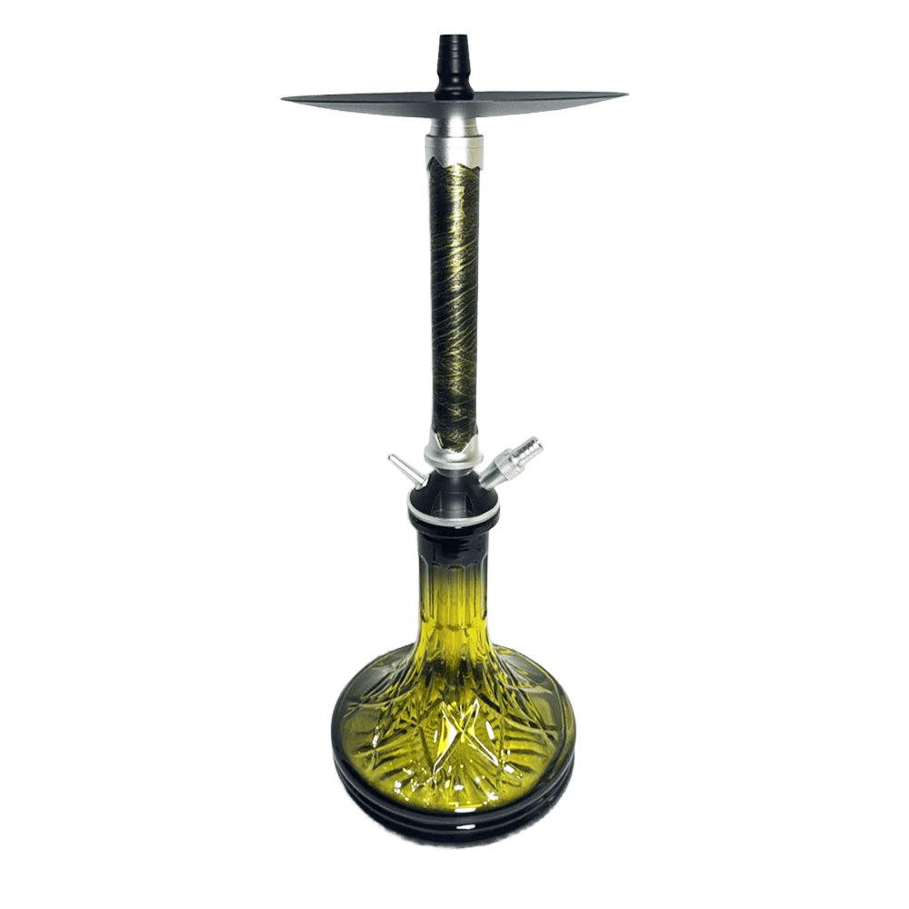GHALYOUN Shisha # 507 Big Size - Yellow Color - DARK HORSE