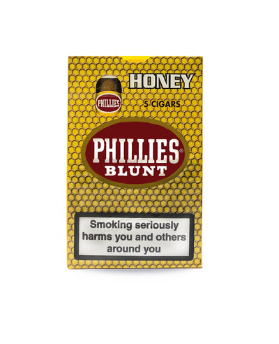 PHILLIES BLUNT HONEY 5 CIGARS