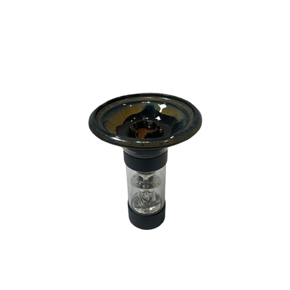 RICH MAN Hookah Head - Silver Color