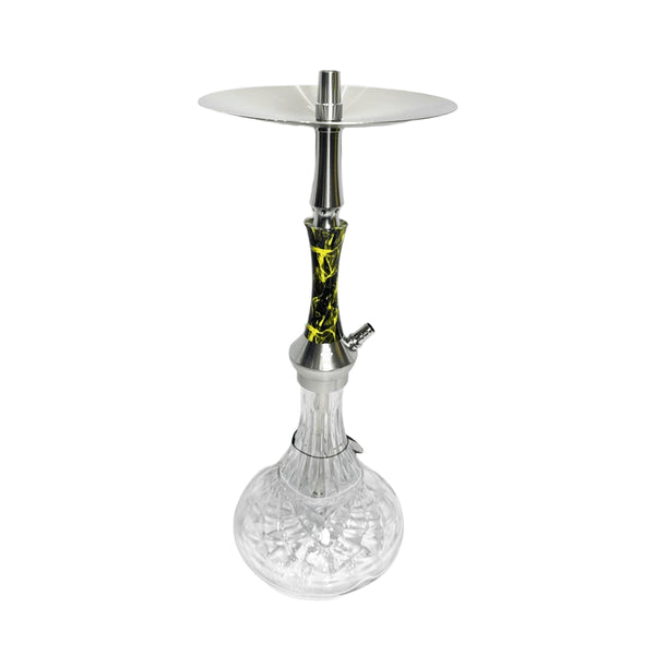 RICH MAN Shisha MAH032 Medium Size - Yellow Color