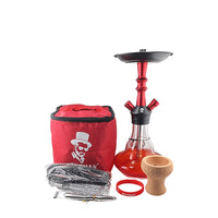 RICH MAN Shisha SAH016 Small Size - Red Color