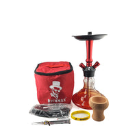 RICH MAN Shisha SAH018 Small Size - Red Color
