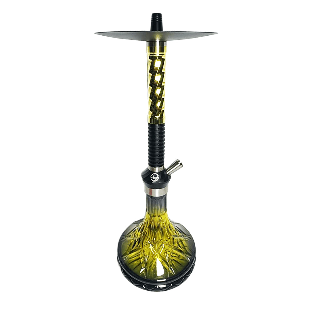 RMADA Shisha SHR-607 Big Size - Gold Color - DARK HORSE