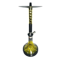 RMADA Shisha SHR-607 Big Size - Gold Color - DARK HORSE