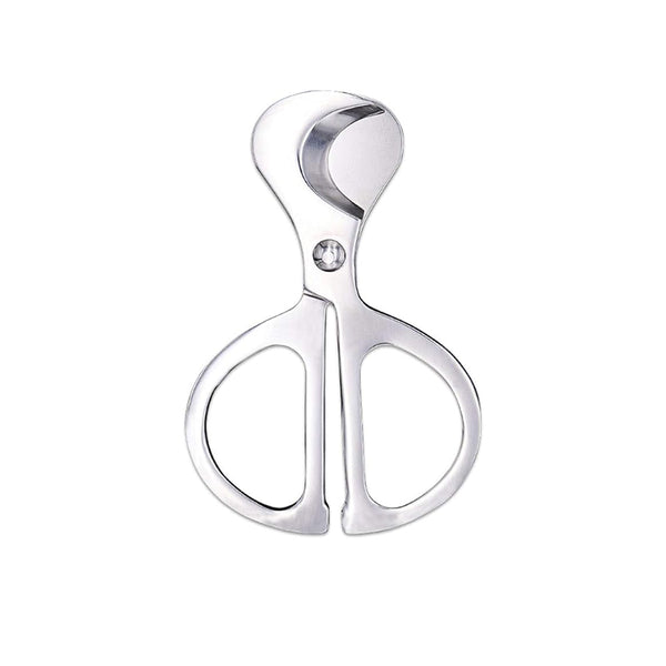 ROUND HAN CIGAR CUTTER - SILVER COLOR