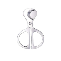 ROUND HAN CIGAR CUTTER - SILVER COLOR