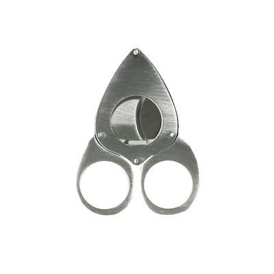 SPADE CIGAR CUTTER - SILVER COLOR