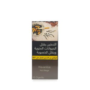 Havanitos No2 Beige 10 Cigarillo