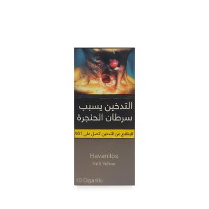 Havanitos No3 Yellow 10 Cigarillo