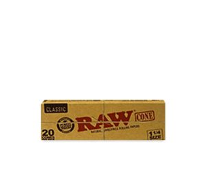 RAW CLASSIC 20 CONES 1 1/4 SIZE
