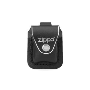 حقيبة جلدية أصلية من ZIPPO – باللون الأسود