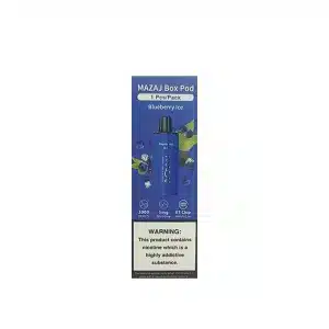 Mazaj Box Pod 3000 Puff Blueberry Ice